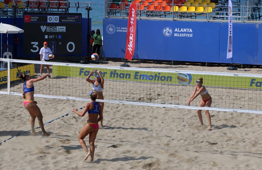 Plajda Uluslararası Rekabet: Dünya Turu Alanya’da Start Aldı