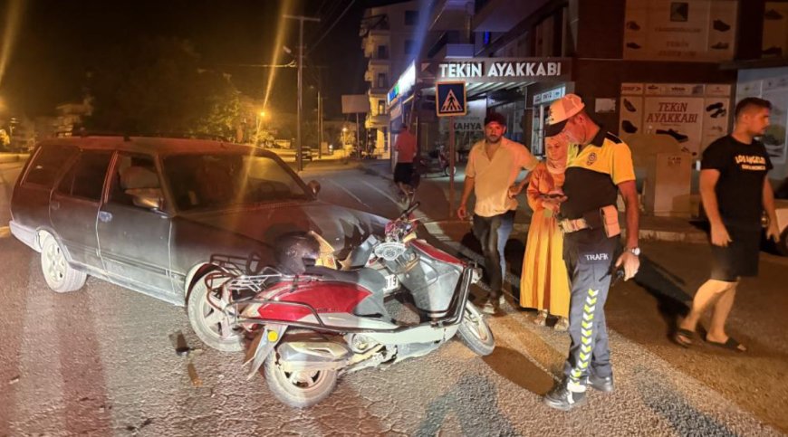 Gazipaşa’da Motosiklet Kazası: 1 Kişi Hastaneye Kaldırıldı