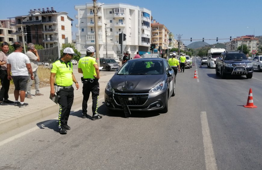 Antalya Gazipaşa’da Eğitim Sürüşü Kazayla Bitti: Aday Sürücü, Bisikletli Çocuğa Çarptı