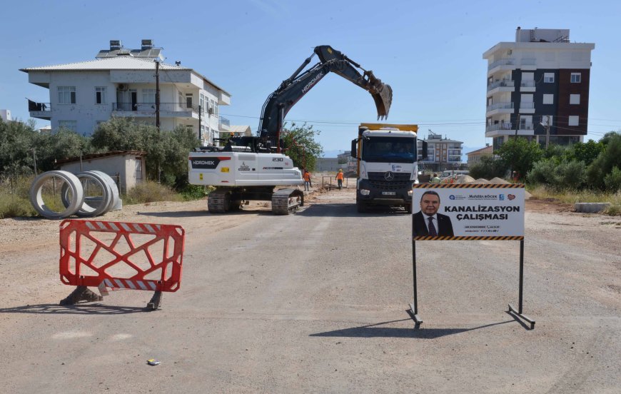 ASAT’tan 5 İlçede 80 Kilometrelik Modern Kanalizasyon Hattı Projesi