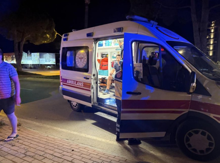 Gazipaşa'da Gece Saatlerinde Kaza: Motosiklet Sürücüsü Yaralandı