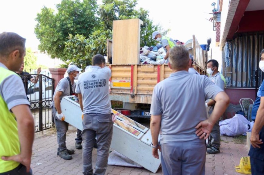 Kepez Belediyesi’nden Çöp Ev Operasyonu