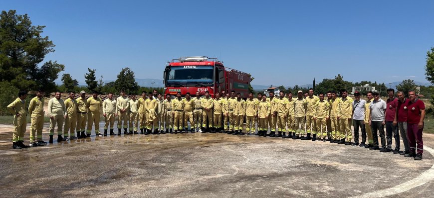 Serik Orman İşletme Müdürlüğü’ne 48 Yeni Personel Atandı