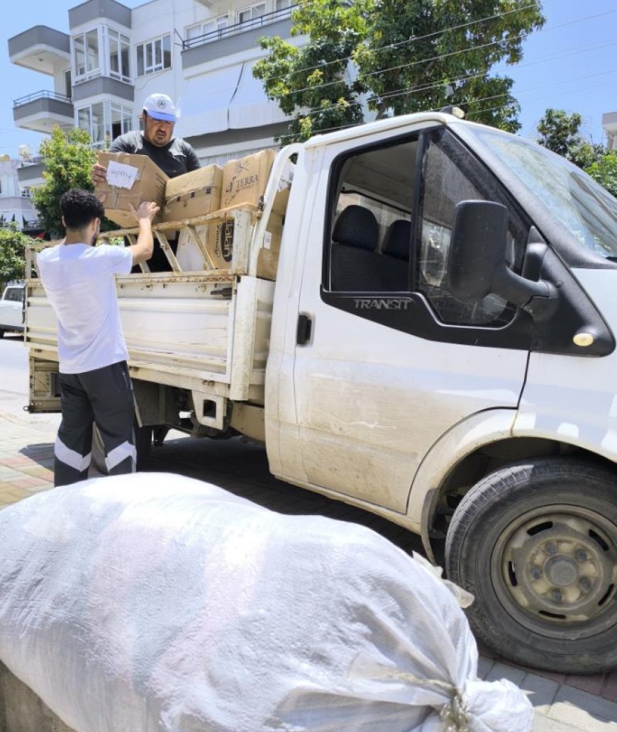 Gazipaşa’dan Hatay’a 31. Yardım Tırı Dualarla Uğurlandı