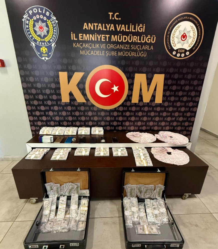 Antalya Emniyeti’nden 7 Günde Kaçakçılık ve Sahtecilik Operasyonu