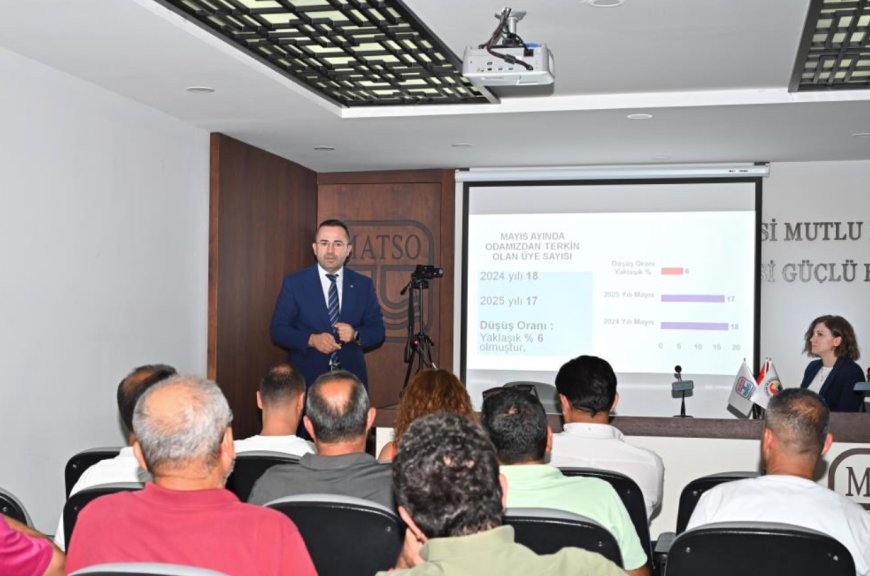 MATSO Meclisinde Ekonomik Vizyon ve Stratejik Adımlar Masaya Yatırıldı
