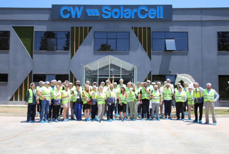 Yerli Güç, Küresel Tanıtım: CW Enerji, Uluslararası Heyeti Fabrikasında Konuk Etti