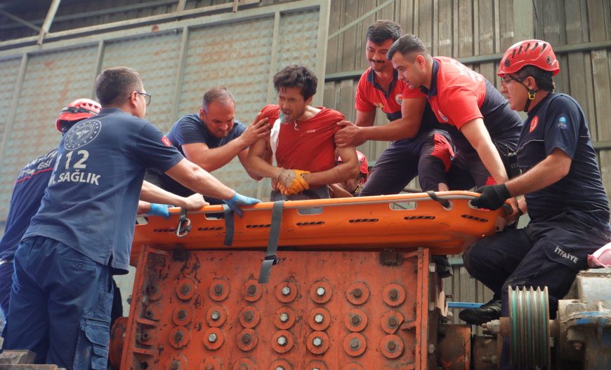 Plastik kırım makinesinde can pazar