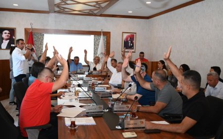 Antalya Kemer Belediyesi Temmuz Ayı Meclisi Gerçekleştirildi