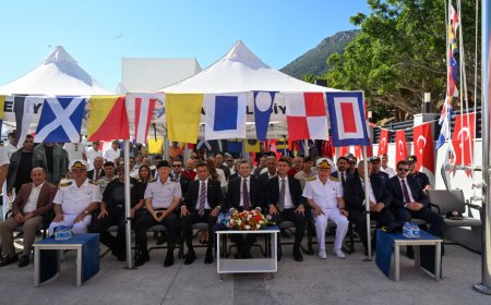 Antalya Kaş Sahil Güvenlik Karakolu Yeni Hizmet Binası Açıldı