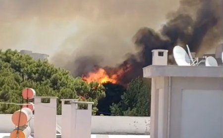 Antalya Kundu’da Yangın Çıktı, Ekiplerin Müdahalesi Sürüyor