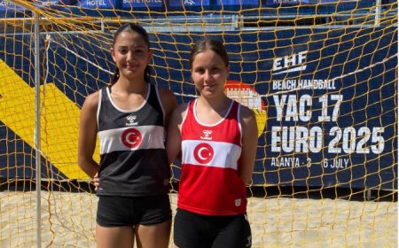 Kepezli Gençler Milli Forma ile Avrupa Plaj Hentbolu’nda