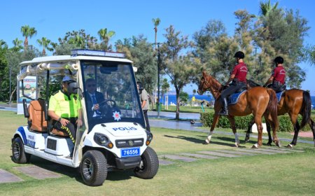Antalya Polisi Gücüne Güç Kattı: Yeni Araçlar Hizmete Girdi