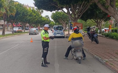 Antalya’da Trafik Birimlerinden 1 Haftada 59 Bin Araç ve Sürücüye Denetim