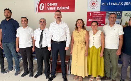 Demre Gelir Servisi, Vergi Dairesi Müdürlüğü’ne Dönüştü