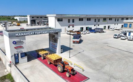 Antalya Büyükşehir'den Tarıma Destek: Yeni Hal Kompleksi Hizmete Hazır