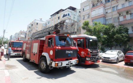 Antalya’da Klima Yangını Panik Yarattı: 10 Kişi Dumandan Etkilendi