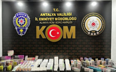 Kepez ve Alanya’da Kaçak Ürün Operasyonu: Çok Sayıda Gözaltı