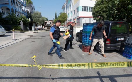 Antalya Kepez’de Fırın Önünde Silahlı Saldırı