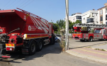 Antalya’da Balkondan Yükselen Alevler Korkuttu