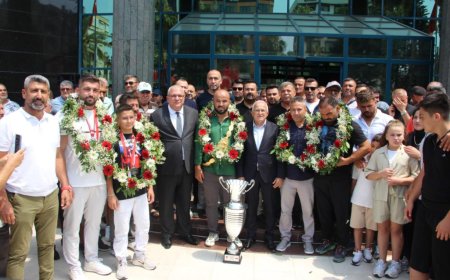 Kırkpınar’ın Şampiyonu Orhan Okulu Memleketinde Coşkuyla Karşılandı.