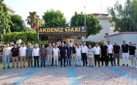 Konyaaltı Belediye Başkanı Taksici Esnafıyla Dayanışma Sofrasında