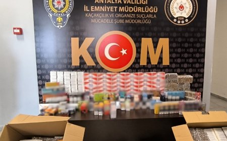 Antalya’da Kaçakçılığa Darbe: 6 Operasyonda 12 Şüpheliye Adli İşlem