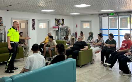 Antalya’da Özel Öğrencilere Trafik Bilinci Eğitimi Verildi