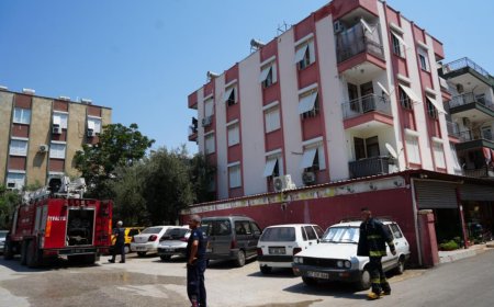 Antalya’da Apartman Dairesinde Korkutan Yangın