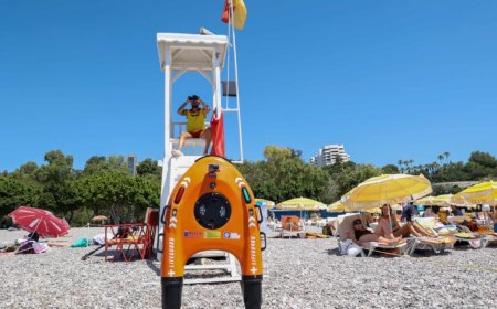 Antalya’da Boğulma Tehlikesine Karşı İnsansız Robot Cankurtaran Devrede