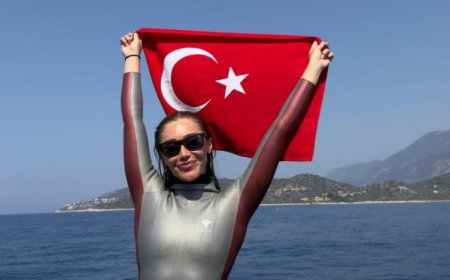 Kaş’ta Ercümen Rüzgarı: Serbest Dalışta 4 Altın Madalya