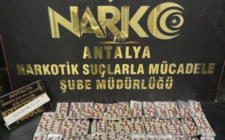 Antalya’da Uyuşturucuya Büyük Darbe: 1 Haftada 154 Gözaltı