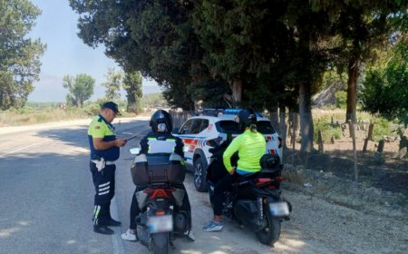 Antalya’da Şok Motosiklet Denetimleri: 122 Araç Trafikten Men Edildi
