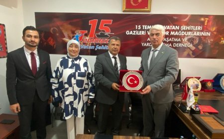 SGK İl Müdürü Tanrıöver'den Şehit Yakınlarına Destek Mesajı
