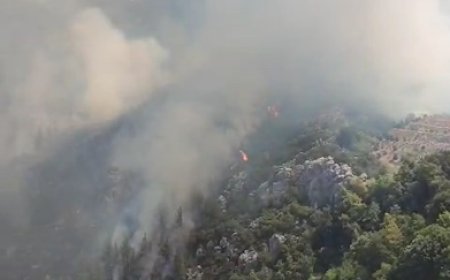 Antalya Alevlerle Mücadele Ediyor! 3 Yangın Kontrol Altında