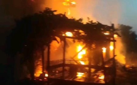 Korkuteli'nde Yangın: Bir Ev Kullanılamaz Hale Geldi