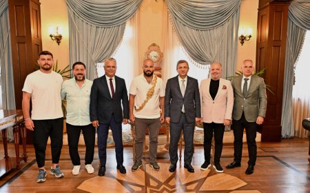 Kırkpınar Şampiyonu Orhan Okulu’dan Vali Şahin’e Ziyaret