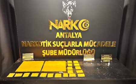 Antalya’da Narkotik Suçlarla Mücadelede 1 Haftada 33 Tutuklama