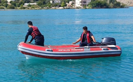 Manavgat’ta 16 Yaşındaki Genç Baraj Gölünde Kayboldu