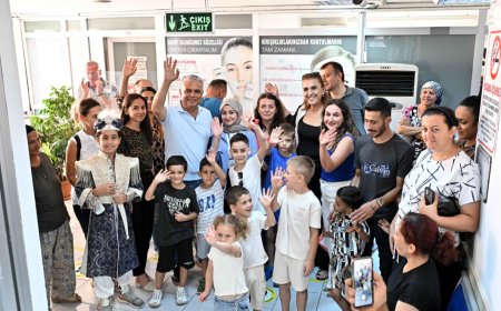 Başkan Uysal’dan Sünnet Olan Çocuklara Ziyaret