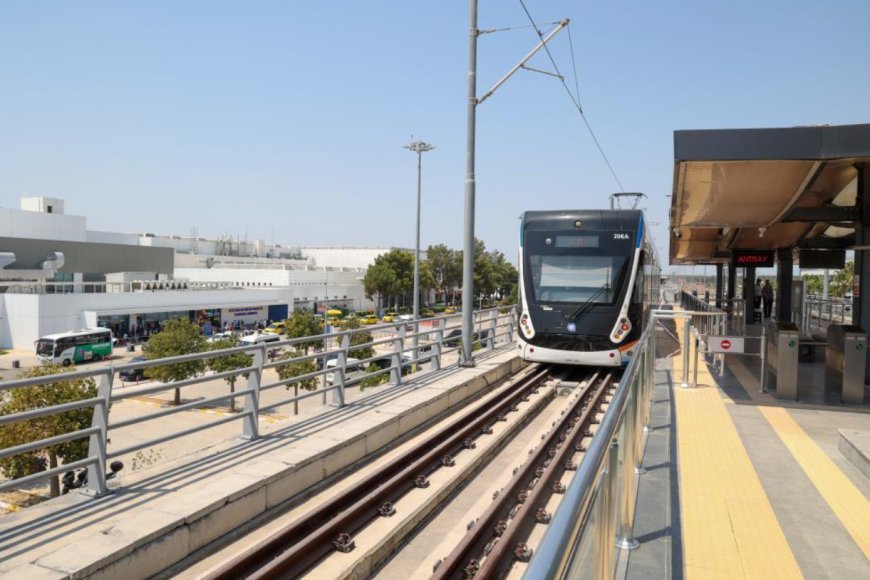 Antalya Havalimanı’na Yeni ANTRAY Durağı Hizmete Açıldı - Antalya ...