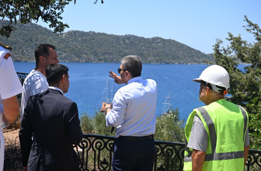 Demre’ye Dev Yatırım Hamlesi: Vali Şahin Projeleri Yerinde İnceledi