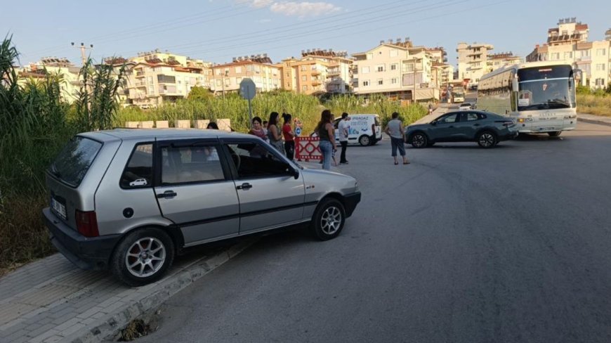 Manavgat'ta Dikkatsizlik Kazaya Neden Oldu: Şans Eseri Yaralanan Olmadı