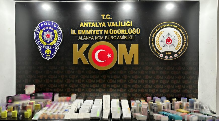 Kepez ve Alanya’da Kaçak Ürün Operasyonu: Çok Sayıda Gözaltı