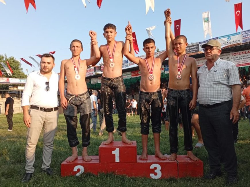 Manavgat Belediyesi’nin Minik Güreşçileri Dirmil’de Göz Doldurdu