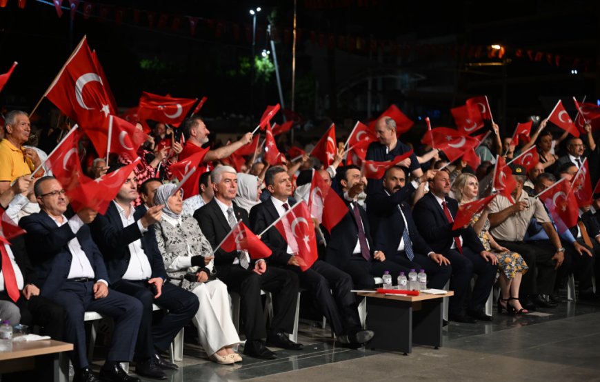 Antalya’da 15 Temmuz Demokrasi ve Millî Birlik Günü Törenle Kutlandı