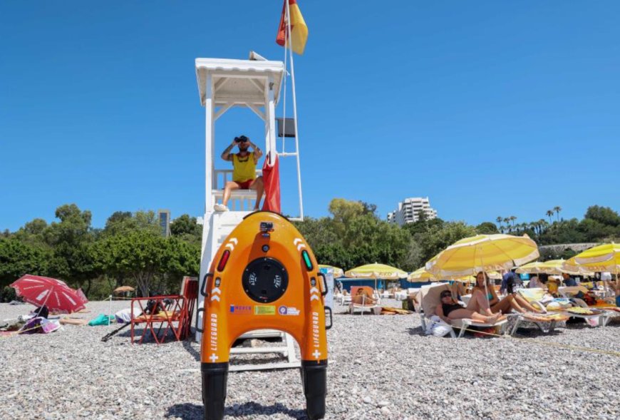 Antalya’da Boğulma Tehlikesine Karşı İnsansız Robot Cankurtaran Devrede