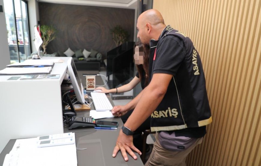 Antalya'da Günübirlik Konaklamalara Yönelik Güvenlik Denetimi Yapıldı