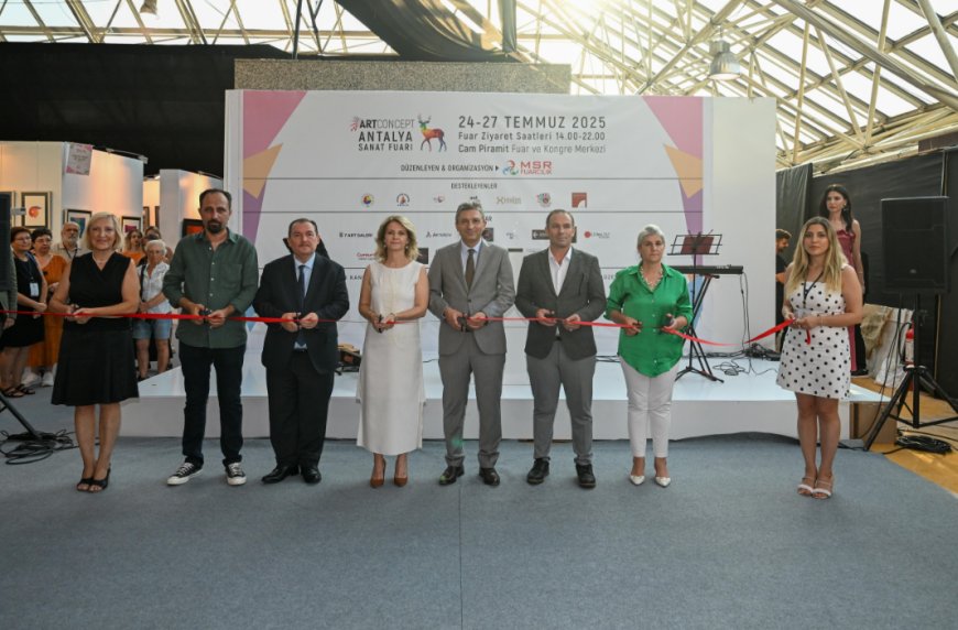 Artconcept Antalya Sanat Fuarı Ziyaretçilerine Kapılarını Açtı