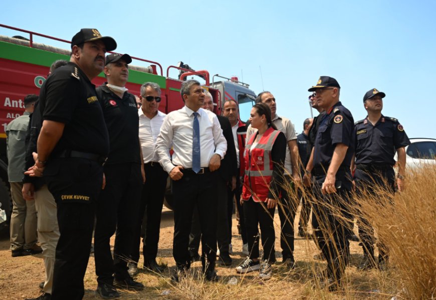 Antalya’da Orman Yangınlarına Hava ve Kara Desteğiyle Müdahale